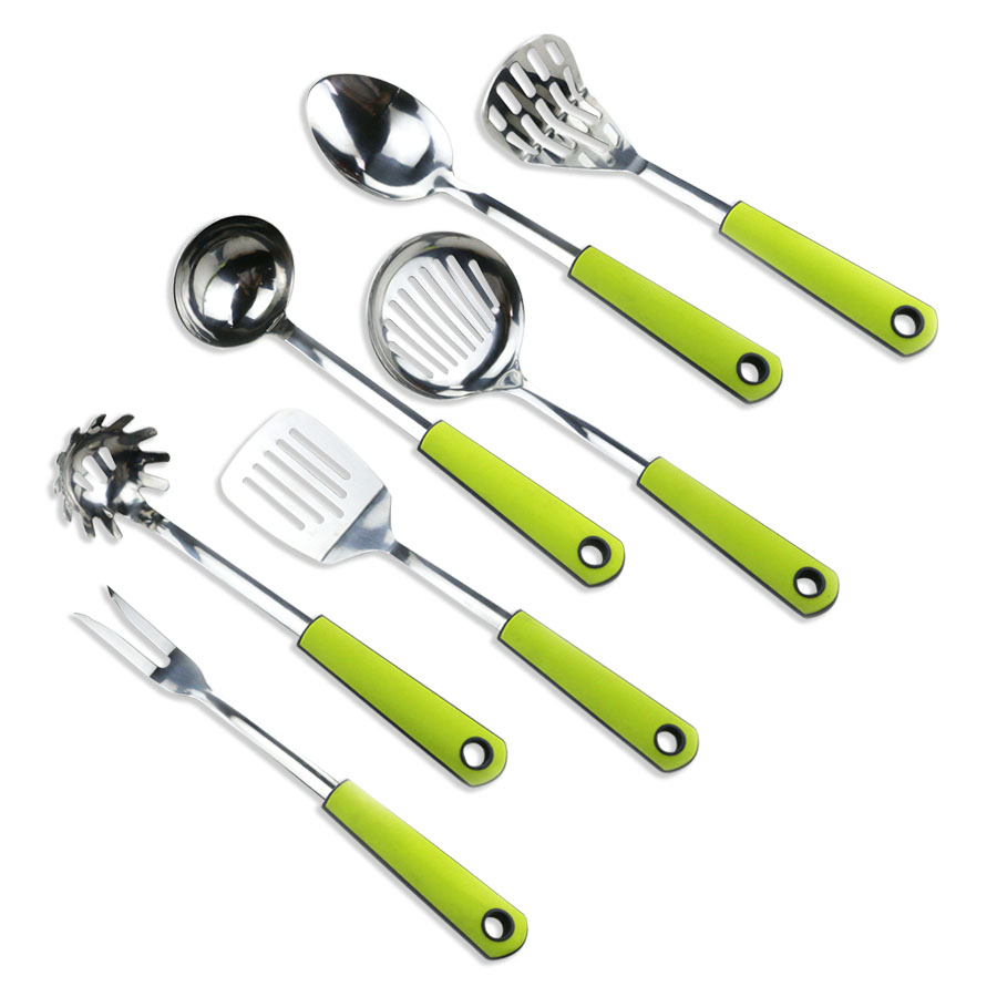 6PCS Stainless Steel Utensil Set