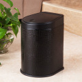 PU Black Style Press Dust Bin (H-3LI)