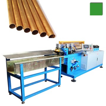 CNC coil copper/brass/aluminum/bundy tube straightening & cutting machine