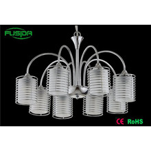 8 Lampen Moderne Glas Pendelleuchte