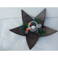 Star Shape MDF Wooden Candle Tray