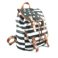 bunte Druck Canvas Rucksack Tasche