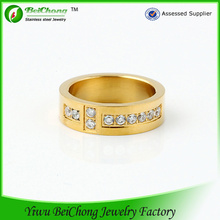 Neue Ankunft 18k Gold Ring Name Designs