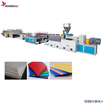 PVC-Schaumplatten-Produktionslinie extrudierte Maschine