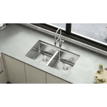 32 Inch Handmade PVD NANO Finish Kitchen Sink