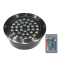 30cm Diameter Waterproof IP67 Round LED Underground Light 36W RGB White Color