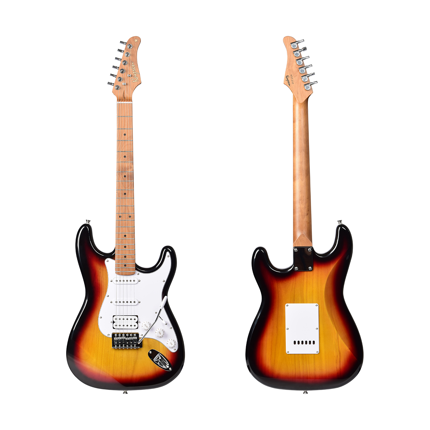 Kaysen ST Electric Guitar KST-210, SSH (7) Kaysen ST Electric Guitar KST-210, SSH (7)