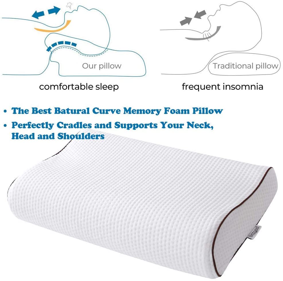 Memory Foam Pillows 2 Pack