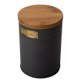 Wooden Black Tea Canister Set