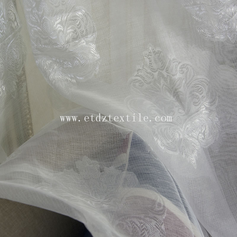 Sheer Voile Curtain Fabric