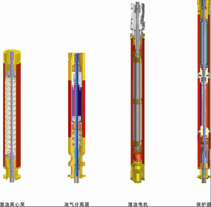 Vertical Closed Submersible Motor