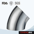 Stainless Steel Food Grade Welded 45D Elbow Pipe Fitting (JN-FT3003)