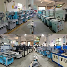 Semi-auto Embossing Machine With Protective Cover For Cloth