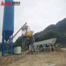 Advanced mobile ready dry mixed concrete batch plant