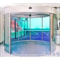 Aluminium gate curved sliding doors systems