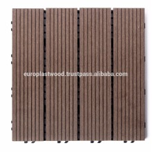 Best price / Easy installation/ Anti-slip/ Waterproof/ DIY WPC decking tiles for outdoor from Vietnam