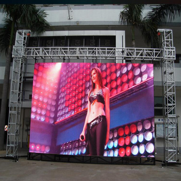 Slim lightweight Outdoor Rental LED Display for advertising