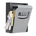 Portable 4-digit Combination Key Box Storage Keys