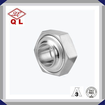 Aço Inoxidável Sanitary Idf Hexagon Nut Union