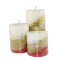 High quality aromatherapy pillar candle gift set