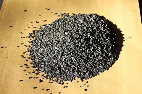 High-grade carbon flake graphite