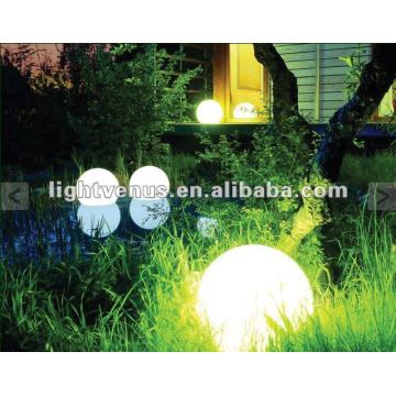 Lumière extérieure de boule de jardin éclairée de 30cm