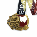 Custom Metall Antique Bronze Qualität Zinklegierung Medaille