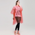 Unisex-Design PE Material Einweg-Fahrrad Regen Poncho