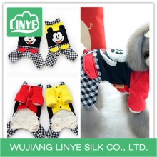 red and yellow color hot selling dog clothes for winter