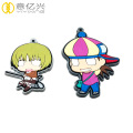 Promotional cartnoon character pvc rubber keychain