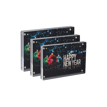 Apex Christmas New Year Removable Acrylic Picture Frame