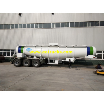 19000L 98% Sulfuric Acid Transport Semi-Trailers