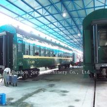 Equipo de pintura de Yangzhou para el tren