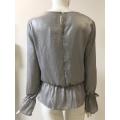 Lady's Silver Pressed Blouse