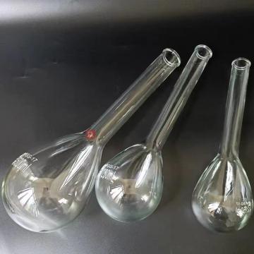 Botivo redondo Longo de vidro do pescoço Nitrogênio Flask 100ml