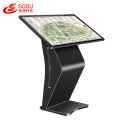 43 inch standing kiosk LCD IR touch screen