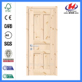 JHK-SK05 La mejor puerta de madera del diseño de la puerta de la coctelera del arce