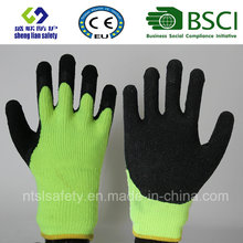 Guantes de trabajo de látex de nylon Guantes de látex