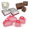 Bakery packaging carton birthday cake box window box