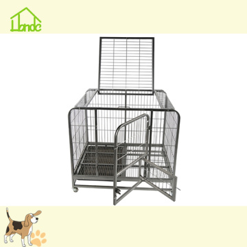 High Quality Outdoor Rustproof Square Tube Dog Cage