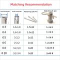 Shaft Flat Head With Hole Cylindrical Pin