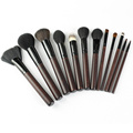 Classical woodhandle makeup brush full set