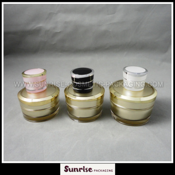 5g 15g 30g 50g Cone Shape Acrylic Cream Jar