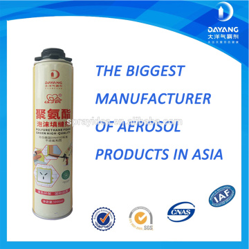 Polyurethane PU Foam Spray Adhesive High Performance Construction Adhesive Permanent