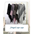 Women's Elegant Knitted Shawl Poncho