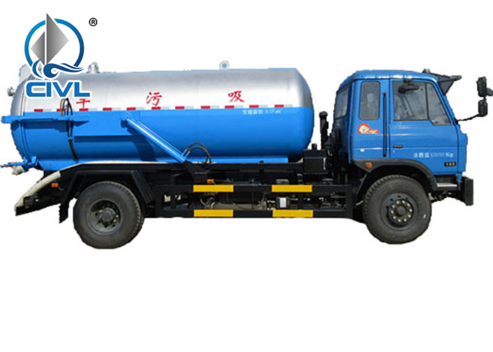 4x2 Sewage Suction Truck 4