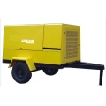 Mobile Wheels Diesel Engine Driven Portable Screw Air Compressor (PUD17-13)