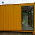 Custom-made flat pack assembled container office stackable container house