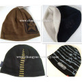 Jacquard OEM knitted acrylic winter hat