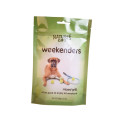 Plastic Glossy Printing Pet Food Doypack With Zipper